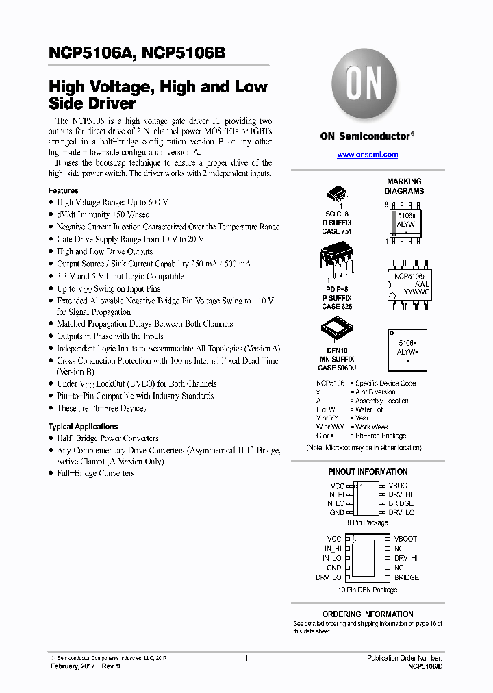 NCP5106BA36WGEVB_8894827.PDF Datasheet