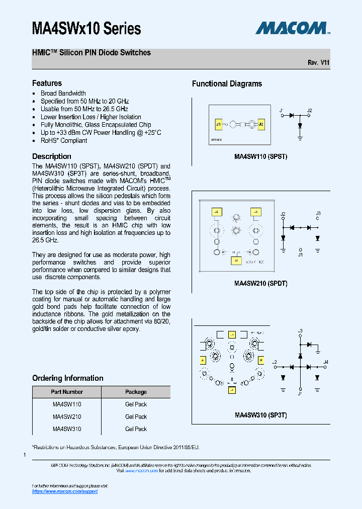 MA4SWX10_8899920.PDF Datasheet