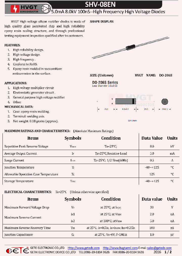 SHV-08EN_8938840.PDF Datasheet