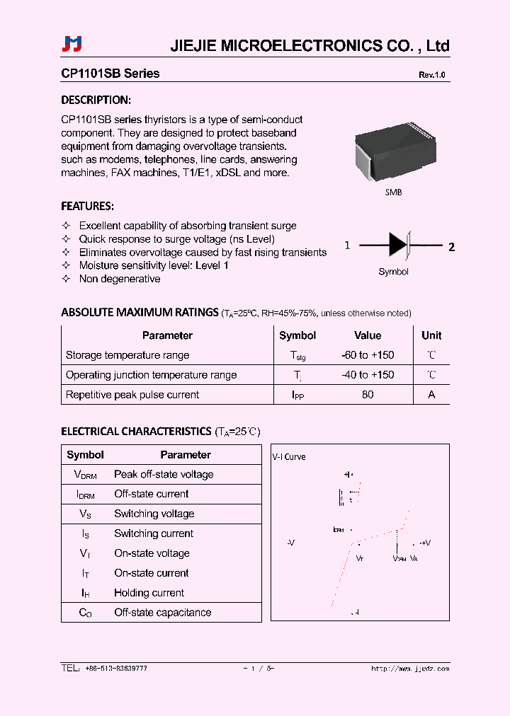 CP1101SB_8952400.PDF Datasheet