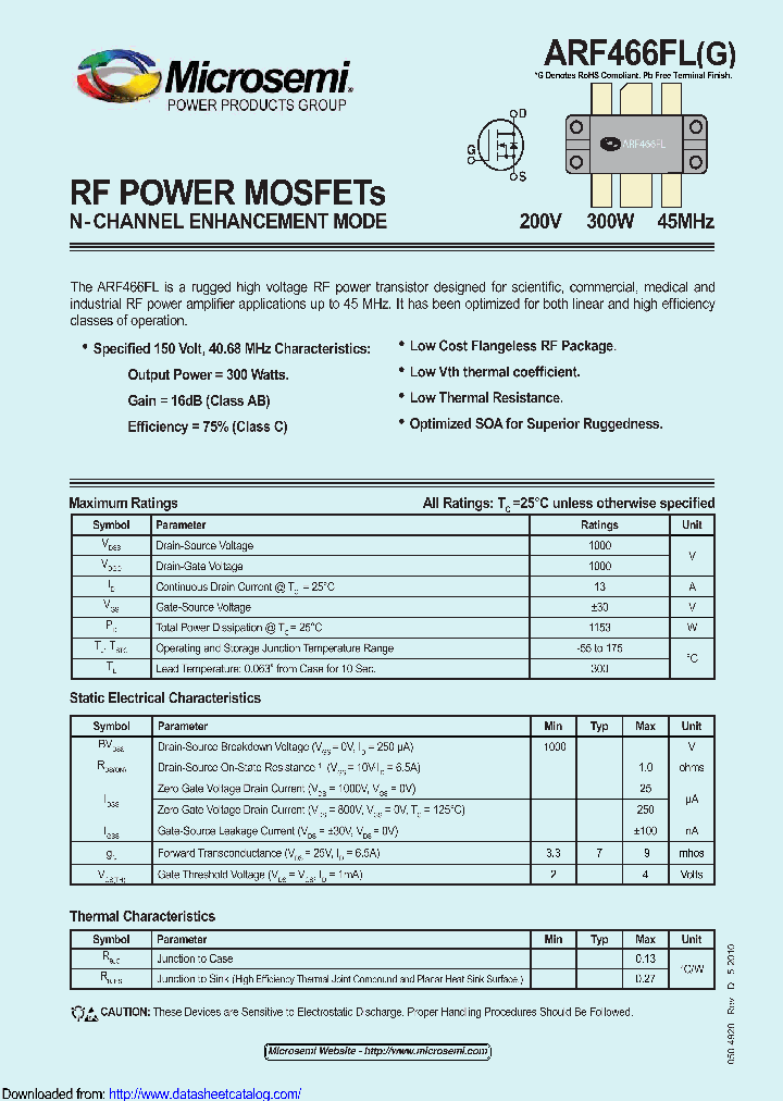 ARF466FL_8972030.PDF Datasheet