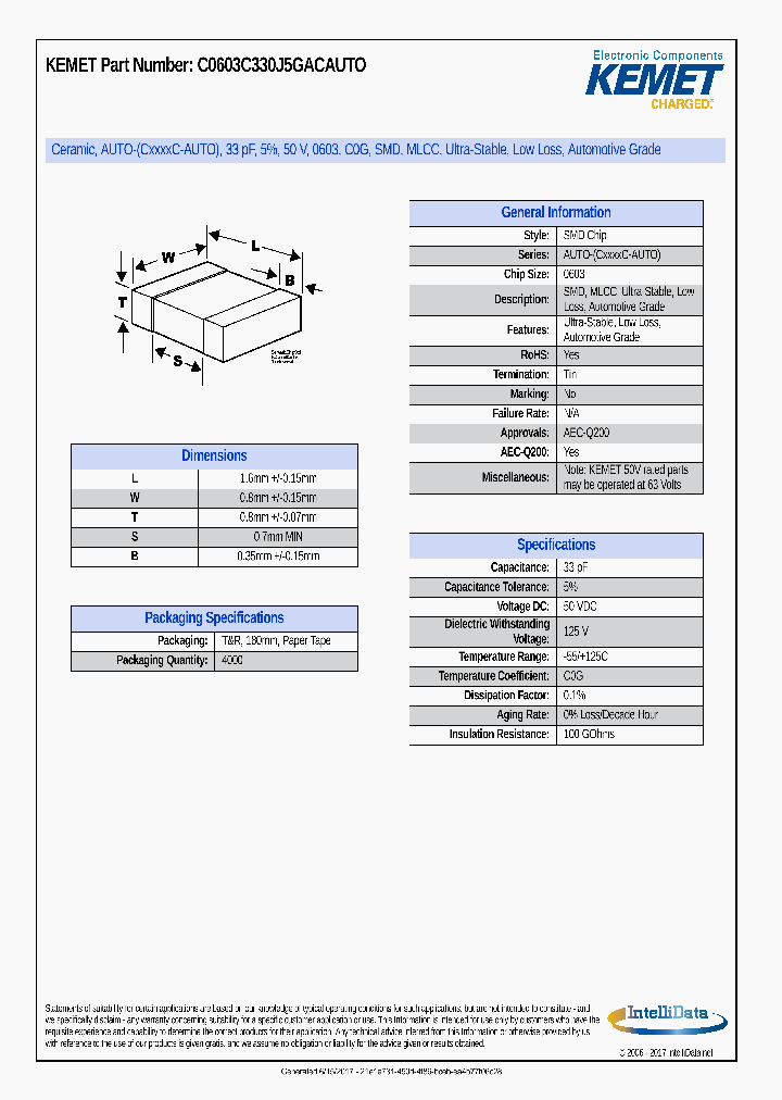 C0603C330J5GACAUTO_8977003.PDF Datasheet