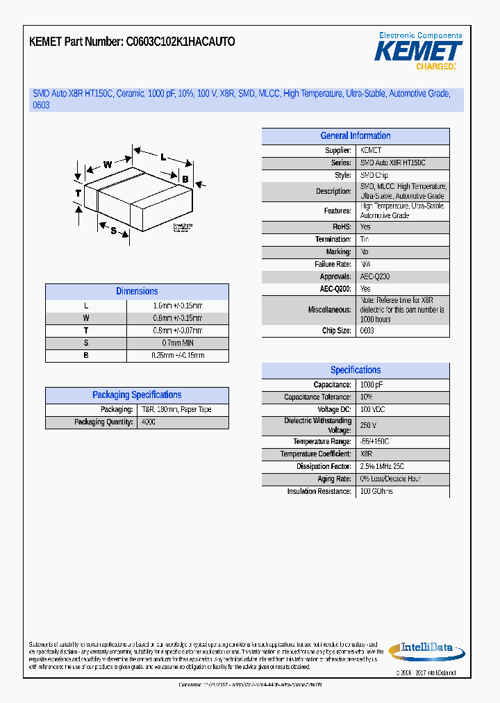 C0603C102K1HACAUTO_8996657.PDF Datasheet