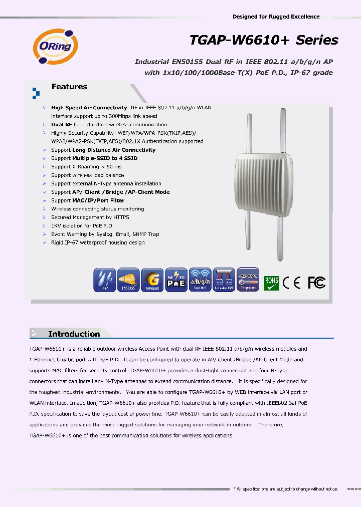 TGAP-W6610_9020432.PDF Datasheet