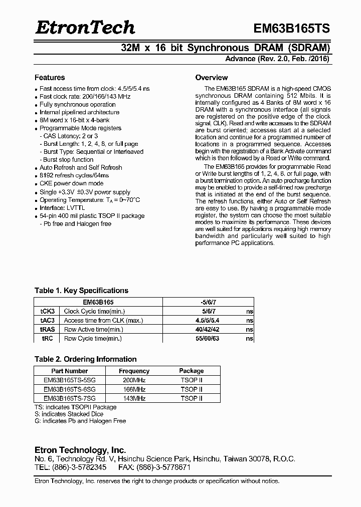 EM63B165TS-5SG_9048186.PDF Datasheet