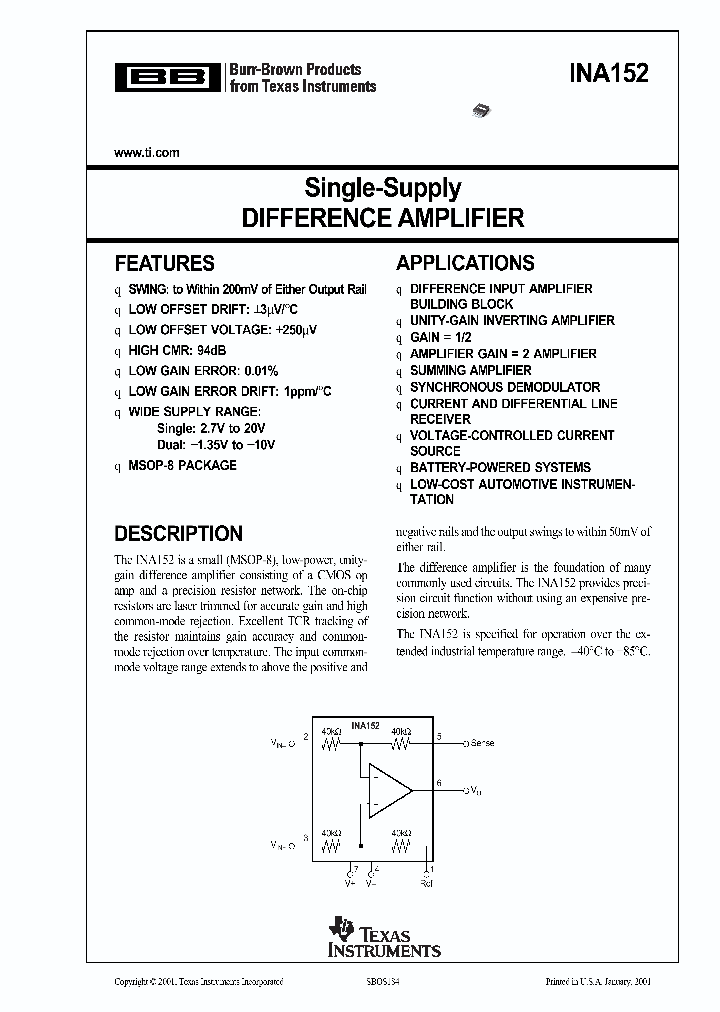 INA152_9071565.PDF Datasheet