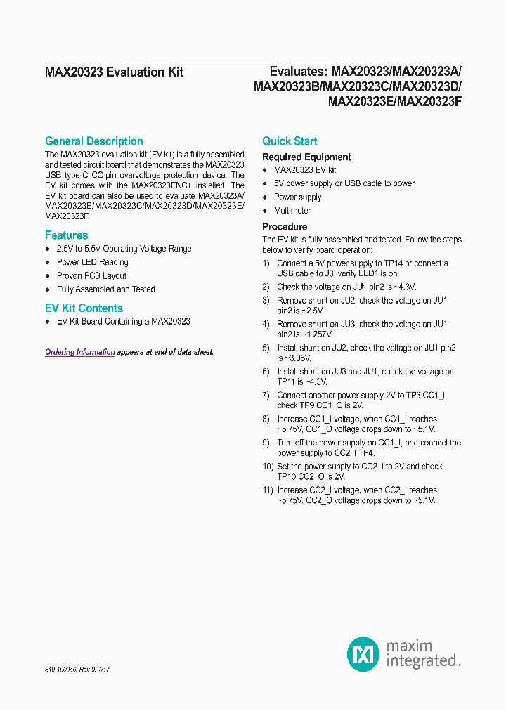 MAX20323EVKIT_9086212.PDF Datasheet