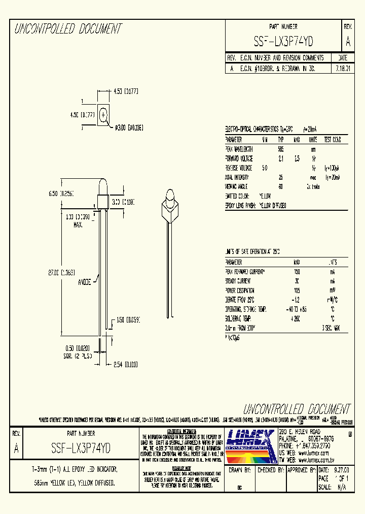 SSF-LX3P74YD_9111228.PDF Datasheet